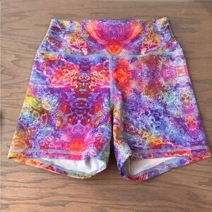 Fleo Colorful Women's Shorts high rise size small